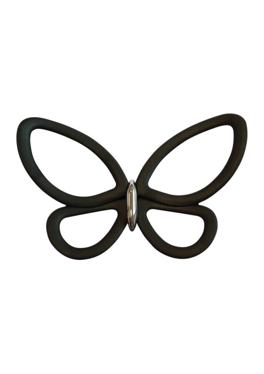 Black Metal Butterflies 3D μεταλλικές ANGO