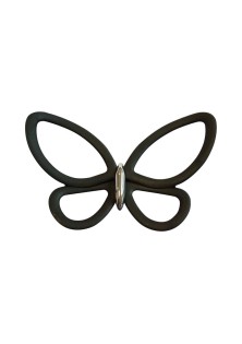 Black Metal Butterflies 3D μεταλλικές ANGO