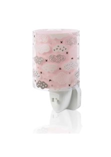Clouds Pink φωτιστικό νύκτας πρίζας LED ANGO