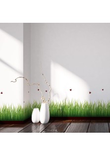 Grass & Ladybugs μπορντούρες αυτοκόλλητες βινυλίου ANGO