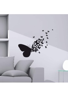 Butterflies Silhouettes αυτοκόλλητα τοίχου βινυλίου M ANGO