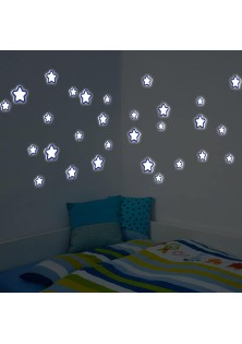 Glow Star φωσφορίζοντα τοίχου M ANGO