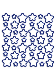 Glow Star φωσφορίζοντα τοίχου M ANGO