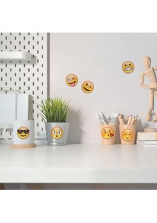 Emoji αυτοκόλλητα τοίχου ANGO