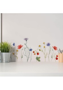 Field Flowers αυτοκόλλητα τοίχου βινυλίου ANGO