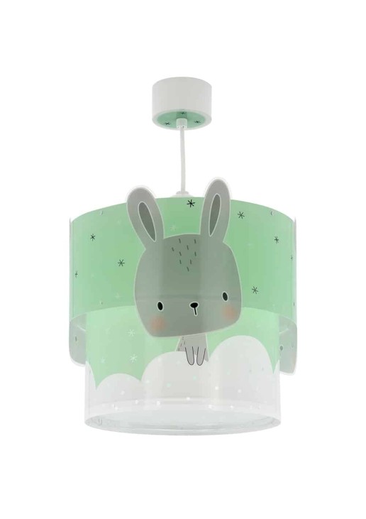 Baby Bunny Green παιδικό φωτιστικό οροφής ANGO