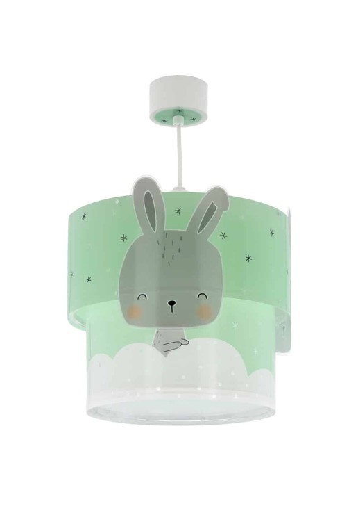 Baby Bunny Green παιδικό φωτιστικό οροφής ANGO