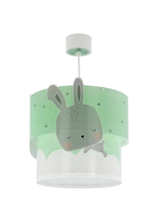 Baby Bunny Green παιδικό φωτιστικό οροφής ANGO