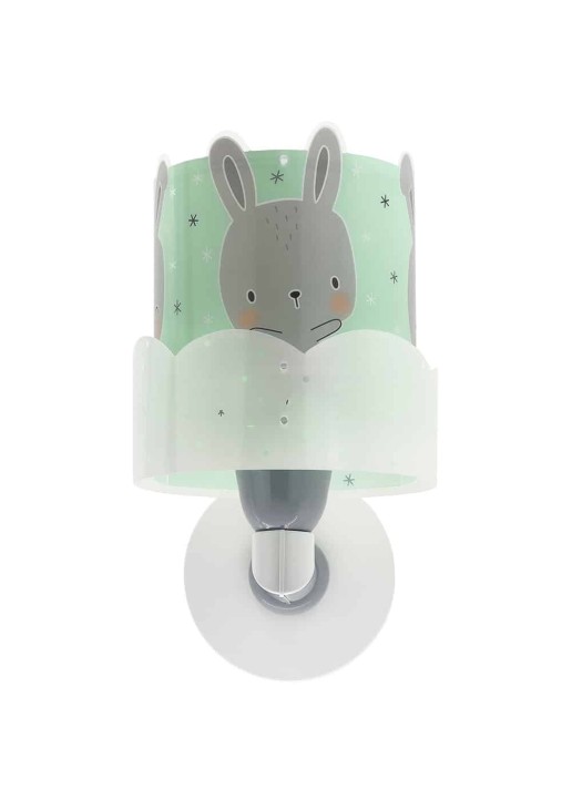 Baby Bunny Green απλίκα τοίχου διπλού τοιχώματος ANGO