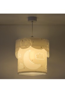 Moon Gray παιδικό φωτιστικό οροφής ANGO