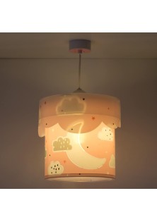 Moon Pink παιδικό φωτιστικό οροφής ANGO