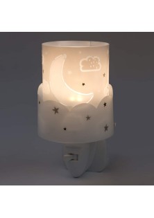 Moon Gray παιδικό φωτιστικό νύκτας πρίζας LED ANGO
