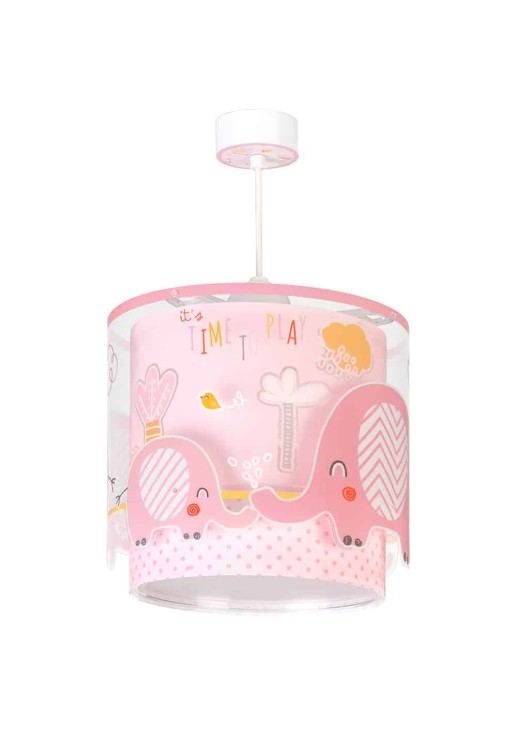 Little Elephant Pink παιδικό φωτιστικό οροφής ANGO