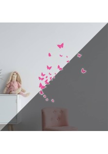 Butterflies φωσφορίζοντα τοίχου S ANGO