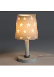Stars Gray κομοδίνου παιδικό φωτιστικό ANGO