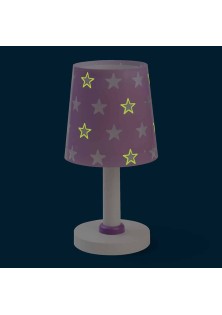 Stars Lilac κομοδίνου παιδικό φωτιστικό ANGO