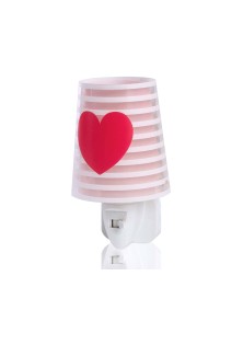 Light Feeling Pink παιδικό φωτιστικό νύκτας πρίζας LED ANGO