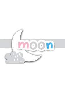 Moon Gray κομοδίνου παιδικό φωτιστικό ANGO