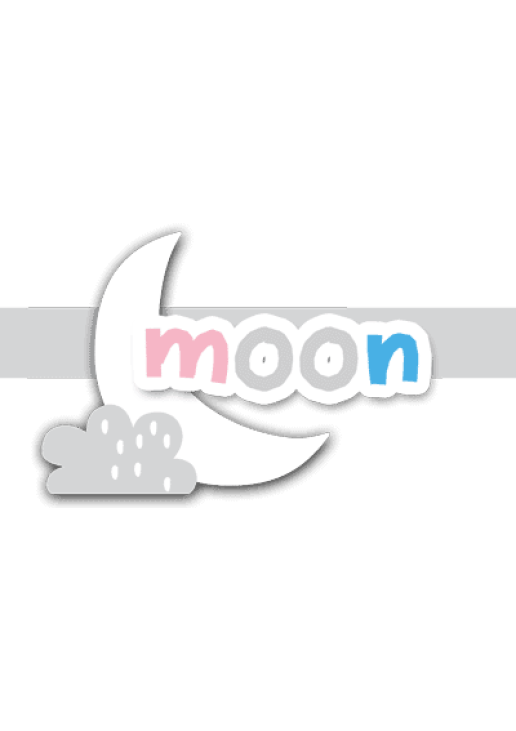Moon Gray κομοδίνου παιδικό φωτιστικό ANGO