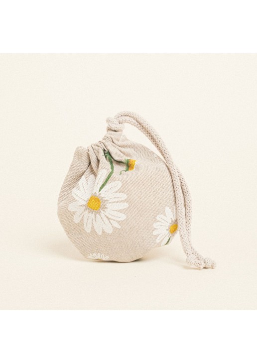 Beauty Home ΠΟΥΓΚΙ ΟΒΑΛ ΜΕ ΚΟΡΔΟΝΙ 13 x 14 cm ΜΕΓΑΛΕΣ ΜΑΡΓΑΡΙΤΕΣ