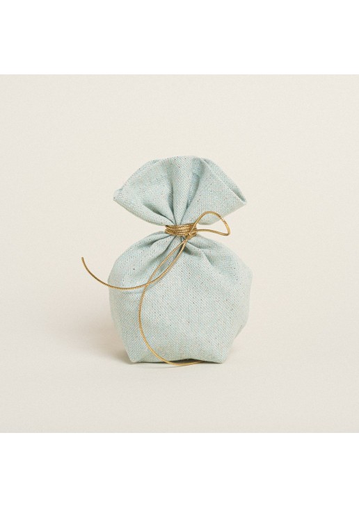 Beauty Home ΠΟΥΓΚΙ ΜΕ ΒΑΣΗ 8 x 12 cm ΒΕΡΑΜΑΝ ΧΡΥΣΟ LUREX