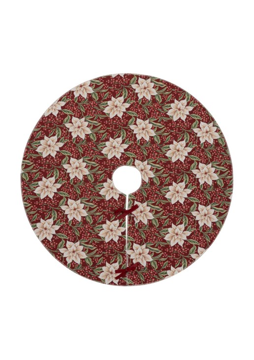 Beauty Home ΠΟΔΙΑ ΔΕΝΤΡΟΥ 90 CM ΣΤΟΦΑ ΑΛΕΞΑΝΔΡΙΝΟ