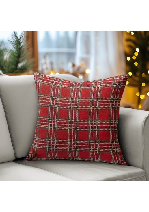 Beauty Home ΜΑΞΙΛΑΡΟΘΗΚΗ ΣΤΟΦΑ ΚΑΡΩ ΚΟΚΚΙΝΟ