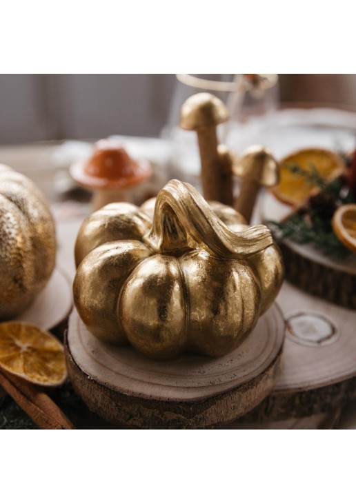 Beauty Home ΚΟΛΟΚΥΘΑ ΧΡΥΣΗ ΡΗΤΙΝΗΣ Ø10×8,5cm