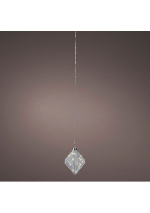 Beauty Home ΦΑΝΑΡΙ ΕΣΩΤΕΡΙΚΟΥ ΧΩΡΟΥ ΔΙΑΜΑΝΤΙ 16 CM ΜΕ LED