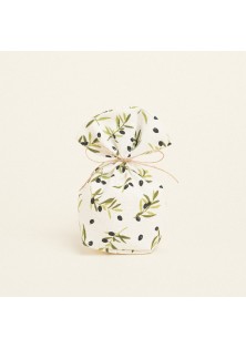 Beauty Home ΠΟΥΓΚΙ ΜΕ ΒΑΣΗ 8 x 12 cm ΜΙΚΡΕΣ ΕΛΙΕΣ ΛΕΥΚΟ ΦΟΝΤΟ 140 CM