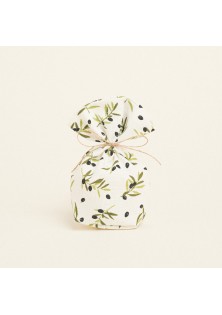 Beauty Home ΠΟΥΓΚΙ ΜΕ ΒΑΣΗ 8 x 12 cm ΜΙΚΡΕΣ ΕΛΙΕΣ ΛΕΥΚΟ ΦΟΝΤΟ 140 CM