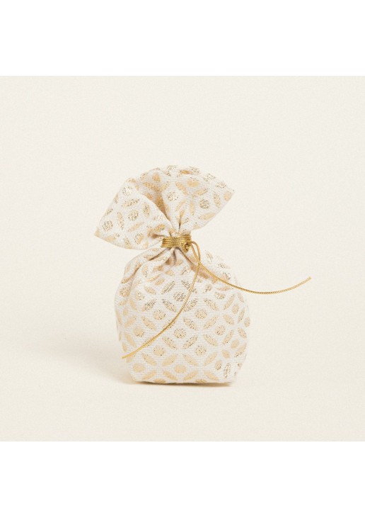 Beauty Home ΠΟΥΓΚΙ ΜΕ ΒΑΣΗ 8 x 12 cm ΖΑΚΑΡ ΕΚΡΟΥ- ΧΡΥΣΟ