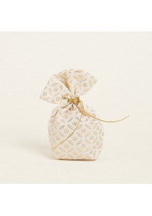 Beauty Home ΠΟΥΓΚΙ ΜΕ ΒΑΣΗ 8 x 12 cm ΖΑΚΑΡ ΕΚΡΟΥ- ΧΡΥΣΟ