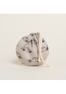 Beauty Home ΠΟΥΓΚΙ ΟΒΑΛ ΜΕ ΚΟΡΔΟΝΙ 13 x 14 cm ΚΛΑΣΣΙΚΟ VW BEETLE