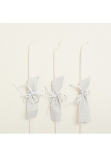 Beauty Home ΚΕΡΑΚΙΑ ΚΟΛΥΜΒΗΘΡΑΣ ΓΚΡΙ ΑΣΗΜΙ LUREX