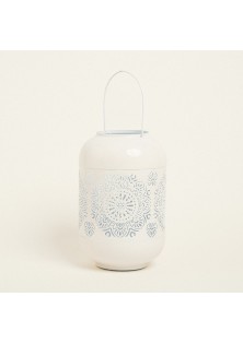 Beauty Home ΦΑΝΑΡΙ ΜΕΤΑΛΙΚΟ ΕΚΡΟΥ 20 x 30 cm