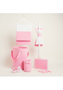 Beauty Home ΣΕΤ ΒΑΠΤΙΣΗΣ ΜΟΝΟΧΡΩΜΟ PREMIUM ΡΟΖ