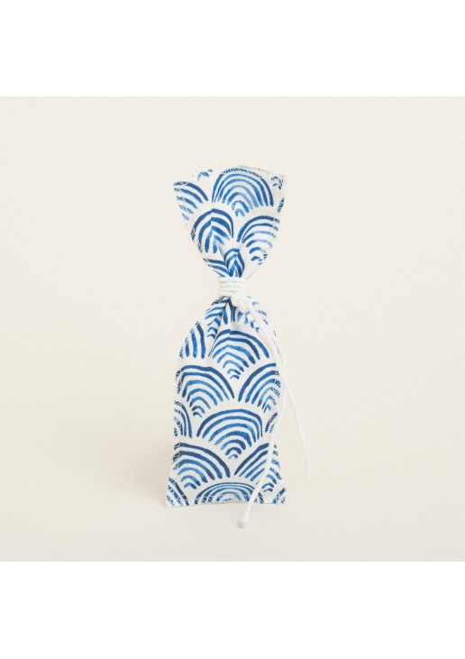 Beauty Home ΠΟΥΓΚΙ 6 x 19 cm ΜΠΛΕ ΚΥΜΑΤΑ