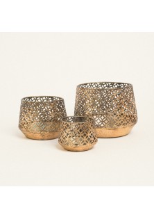 Beauty Home ΜΕΤΑΛΛΙΚΑ ΚΗΡΟΠΗΓΙΑ ΣΕΤ 3 ΤΜΧ 7,5 – 14,5 CM