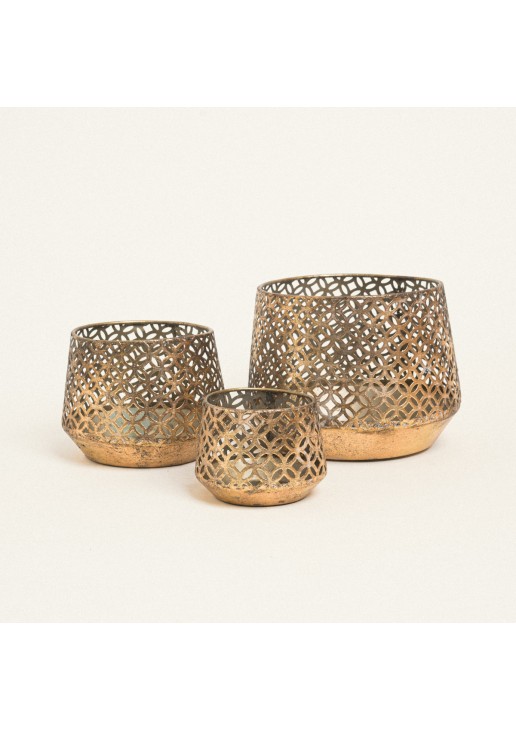 Beauty Home ΜΕΤΑΛΛΙΚΑ ΚΗΡΟΠΗΓΙΑ ΣΕΤ 3 ΤΜΧ 7,5 – 14,5 CM