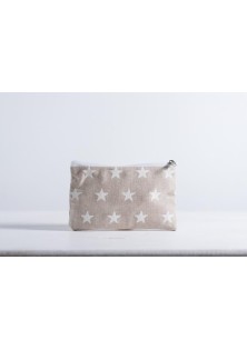 Beauty Home ΠΟΡΤΟΦΟΛΑΚΙ ΜΕ ΦΕΡΜΟΥΑΡ 9*16 CM ΛΕΥΚΑ ΑΣΤΕΡΙΑ