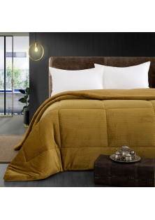 Beauty Home Κουβερτοπάπλωμα υπέρδιπλο Art 11054 220x240 Κίτρινο