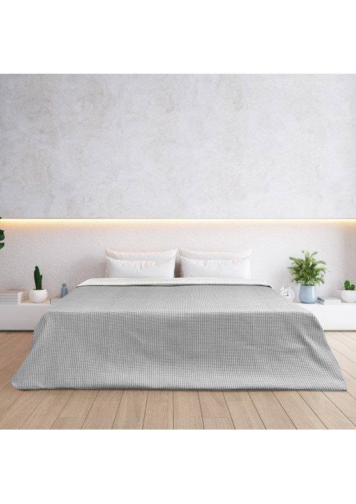 Beauty Home Κουβέρτα King Size διπλής όψεως Cross matelasse Art 11173 260x270 Γκρι