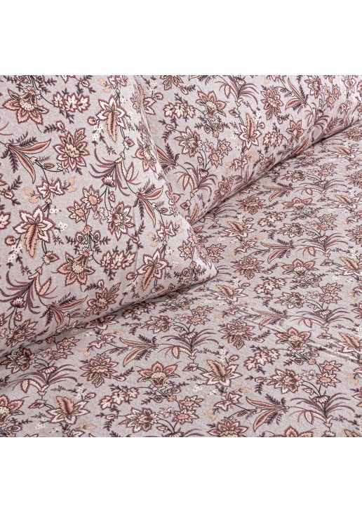Beauty Home Σετ σεντόνια φανελένια υπέρδιπλα Varda Art 11183 240x260 Εμπριμέ