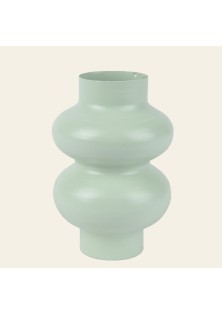 Beauty Home Βάζο Μεταλλικό Μέντα 13 x 19.5cm