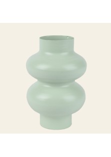 Beauty Home Βάζο Μεταλλικό Μέντα 13 x 19.5cm
