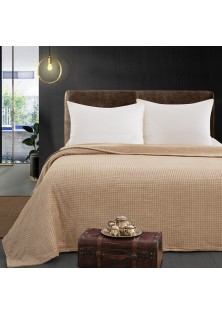 Beauty Home Κουβέρτα μονόχρωμη μονή Fleece Art 11550 160x220 Μπεζ