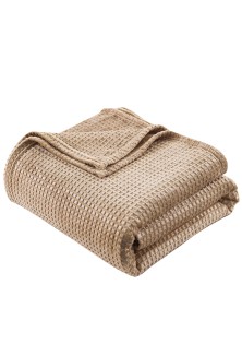 Beauty Home Κουβέρτα μονόχρωμη μονή Fleece Art 11550 160x220 Μπεζ