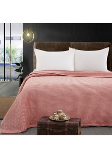 Beauty Home Κουβέρτα μονόχρωμη μονή Fleece Art 11551 160x220 Ροδακινί