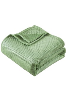 Beauty Home Κουβέρτα μονόχρωμη μονή Fleece Art 11552 160x220 Πράσινο